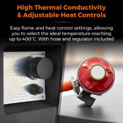 Tower Magna Rectangular Gas Fire Pit Tall - Grey 18 Tower Magna Rectangular Gas Fire Pit Tall - Grey -OUTSUNNY Store T978529 05