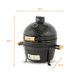Tower Kamado Maxi Ceramic Charcoal BBQ - Black 16 Tower Kamado Maxi Ceramic Charcoal BBQ - Black -OUTSUNNY Store T978531 08