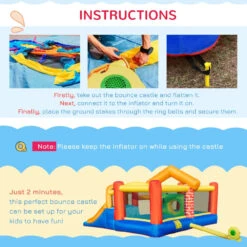 Outsunny Bouncy Castle With Pool And Slides - Extra Large 14 Outsunny Bouncy Castle With Pool And Slides - Extra Large -OUTSUNNY Store TgH88c17f0101398c jpg