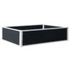 Outsunny Garden Raised Bed 120x90x30 Cm - Grey