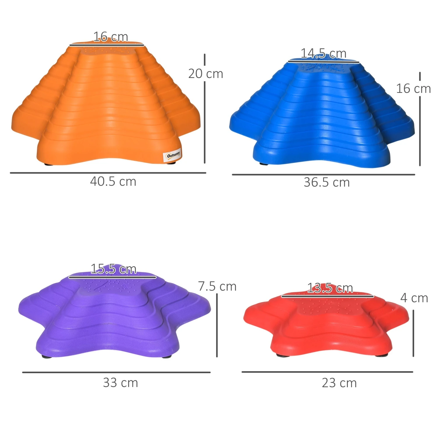 Outsunny Balance Stepping Stones 9 Outsunny Balance Stepping Stones - Image 9