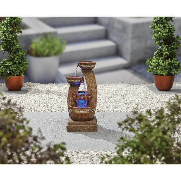 La Hacienda Water Feature - Azure Columns Inc LEDS Water Feature 2 La Hacienda Water Feature - Azure Columns Inc LEDS Water Feature - Image 2