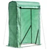 Steel Frame Mesh Cover Greenhouse - Green