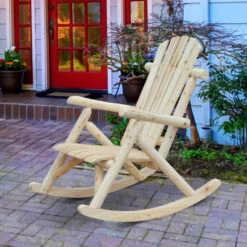 Outsunny Adirondack Rocking Chair -OUTSUNNY Store d3q6ff18194313367 jpg