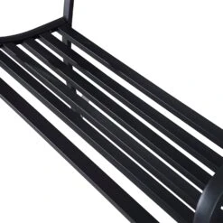 Outsunny Garden Bench - Black -OUTSUNNY Store emp3a917dc18a3918 2d7c4ab5 a2c7 4fad 9e65 660dcd7bd588
