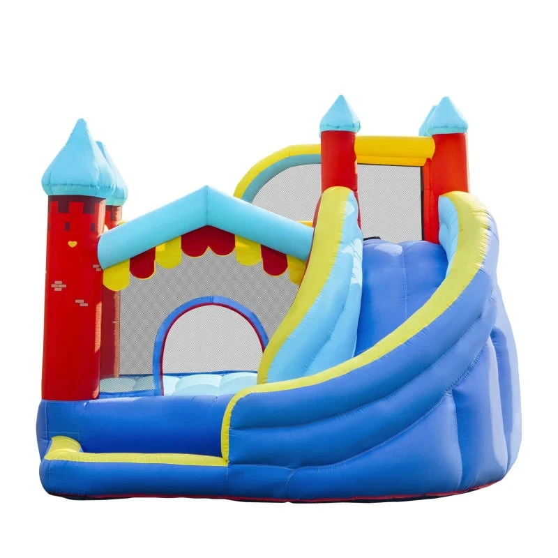 Outsunny Bouncy Castle With Pool 1 Outsunny Bouncy Castle With Pool