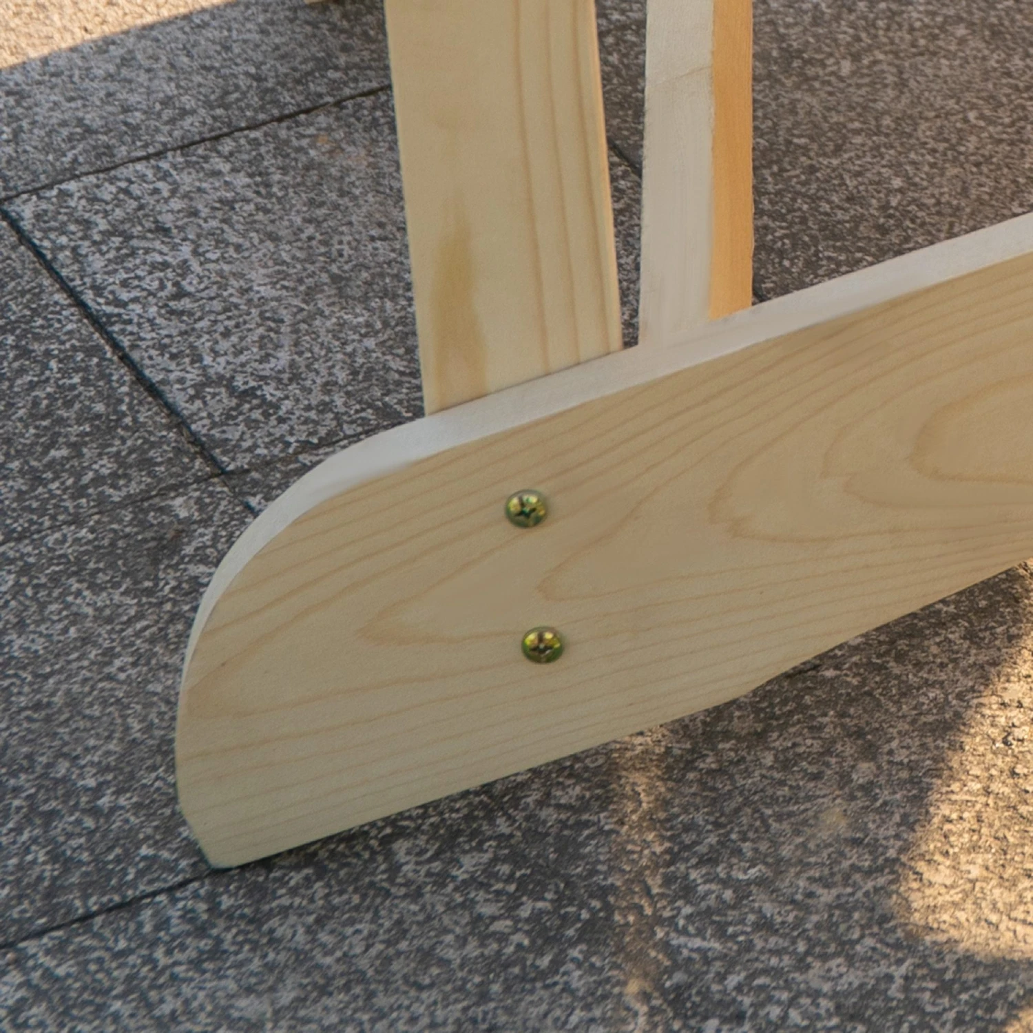 Outsunny Adirondack Chairs - Natural 7 Outsunny Adirondack Chairs - Natural - Image 7