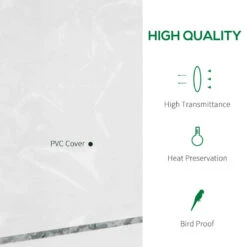 Outsunny Mini Greenhouse With 4 Tier 143 L X 73W X 195H Cm 13 Outsunny Mini Greenhouse With 4 Tier 143 L X 73W X 195H Cm -OUTSUNNY Store gHma0918450f5a4f1 jpg