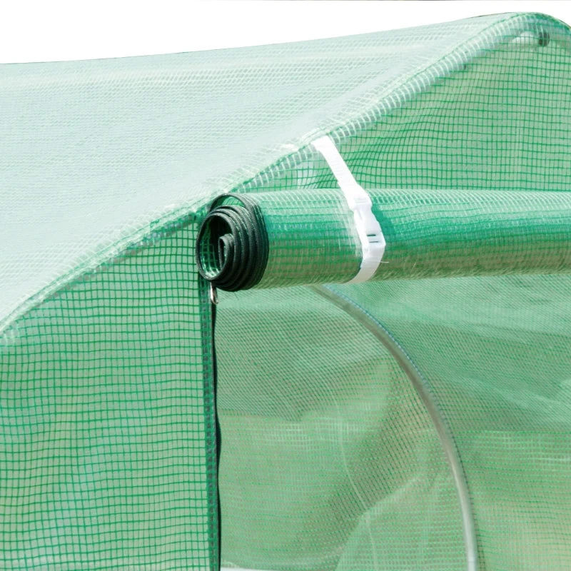 Outsunny Greenhouse Tunnel 6 X 3 M - Green 8 Outsunny Greenhouse Tunnel 6 X 3 M - Green - Image 8