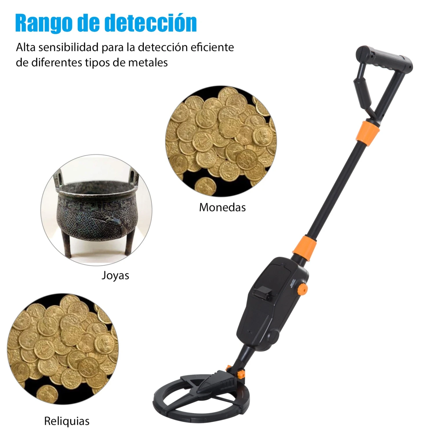 Outsunny Metal Detector 4 Outsunny Metal Detector - Image 4