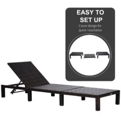 Outsunny Single Lounge Chair - Brown & Cream 15 Outsunny Single Lounge Chair - Brown & Cream -OUTSUNNY Store kaI75617eecc2a3f8 d618c62d f3fe 4552 8439 46593e61aac9