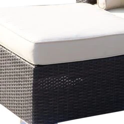 Outsunny 8 Pieces PE Rattan Corner Sofa Set With Thick Cushions, Aluminium Outdoor Rattan Garden Furniture Set With Glass Top Table, No Assembly Required, Mixed Brown -OUTSUNNY Store kcad4d17eecc28cf4 7ebfe4e4 687e 4fd3 a95e 886b44347e8a