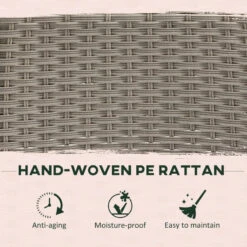 Outsunny Rattan Dining Set 4 Seater - Grey 18 Outsunny Rattan Dining Set 4 Seater - Grey -OUTSUNNY Store kle88c18041c966ae jpg