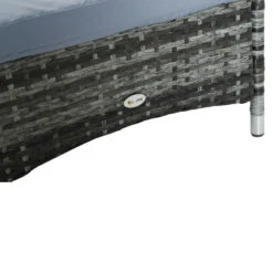 Outsunny Rattan Sun Lounger W/ Cushion - Grey 22 Outsunny Rattan Sun Lounger W/ Cushion - Grey -OUTSUNNY Store lktd4d18827c53c57 jpg