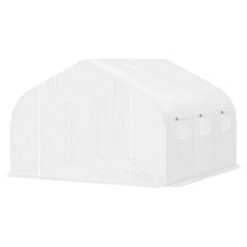 Outsunny Greenhouse Polytunnel 4.5 X 3 X 2m - White 19 Outsunny Greenhouse Polytunnel 4.5 X 3 X 2m - White -OUTSUNNY Store lu0daa18889824dce jpg