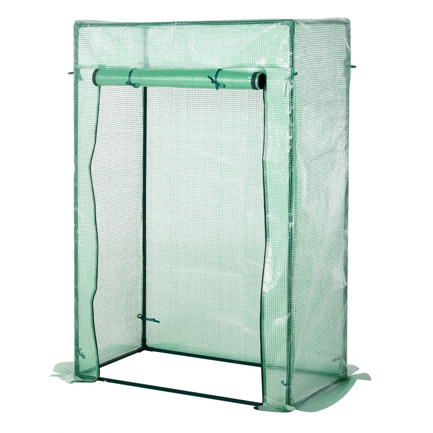 Outsunny Mini Greenhouse 100 X 50 X 150cm - Green 1 Outsunny Mini Greenhouse 100 X 50 X 150cm - Green