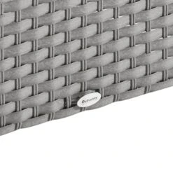 Outsunny 6PC Garden Rattan Sofa Set Bonzer Outdoor Furniture Patio Table Loveseat Stool Lounging Ottoman Aluminium Frame Wicker Weave Conservatory Grey -OUTSUNNY Store mGG3d617eecc29421 6b9a16b7 a6e6 46f4 b0b2 b9808e218971