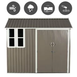 OUTSUNNY Garden Storage Shed -OUTSUNNY Store mQ51df17dc1d3764c ec96d496 dba0 4d32 b0d4 4c2391541069