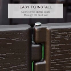 Outsunny Plastic Planter 6 Panels Raised Garden Bed -OUTSUNNY Store md075617edc657cb5 18ea2012 2e9a 46b3 8907 628502fb8899