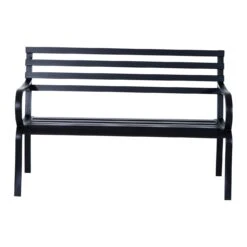 Outsunny Garden Bench - Black