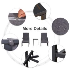 Outsunny Lounge Chair Set - 14 Outsunny Lounge Chair Set - -OUTSUNNY Store oMjb1017edc653244 54996837 37ca 4f87 8cae 6df52edccf98