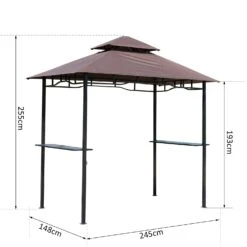 Outsunny Grill Gazebo Brown 12 Outsunny Grill Gazebo Brown -OUTSUNNY Store pfHb3717dc478f442 00ab2daf 6d8d 4e53 9b15 2adbd3721b3b