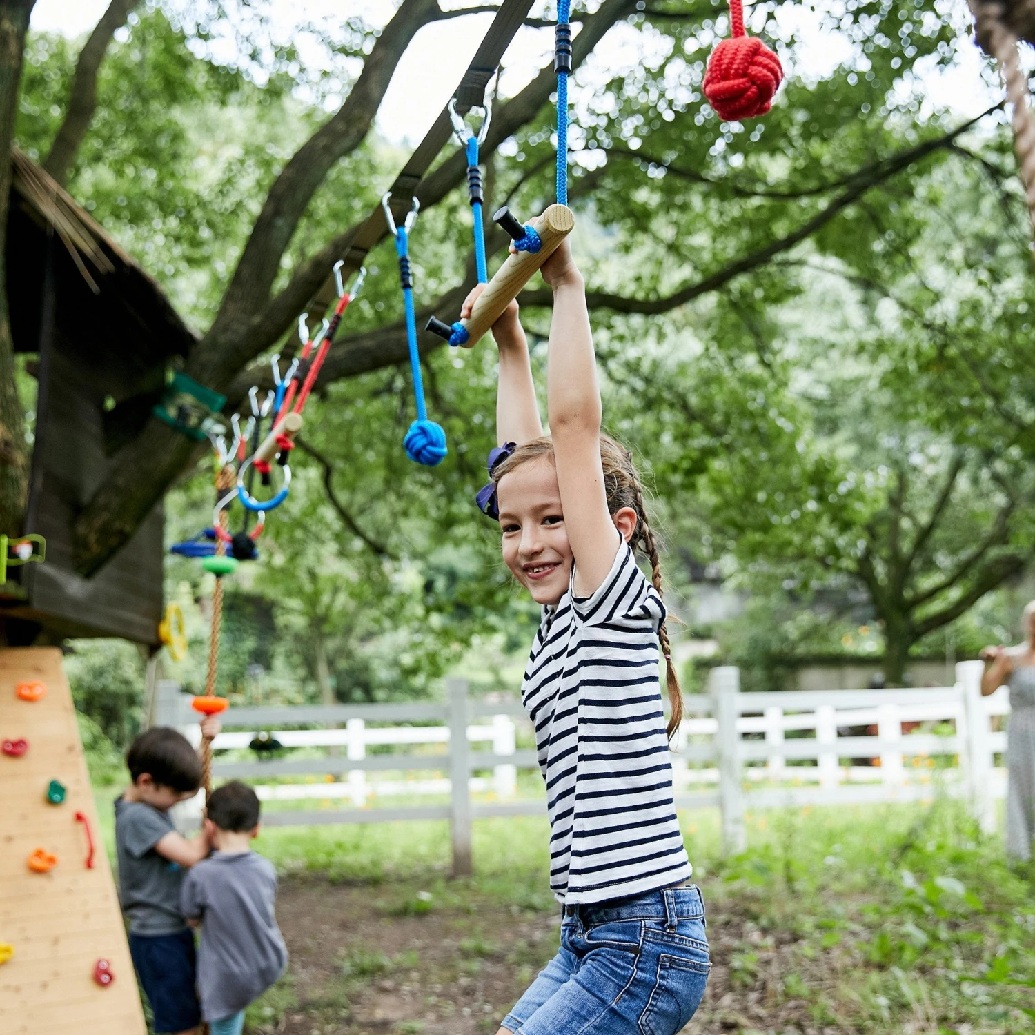 Outsunny Kids Climbing Rope Set 3 Outsunny Kids Climbing Rope Set - Image 3
