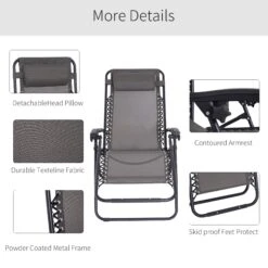 Outsunny Lounge Chair - Grey 13 Outsunny Lounge Chair - Grey -OUTSUNNY Store ppd88c17edc6531f1 bfb861a6 7c6b 4245 b689 2ff3d19ea728