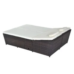 Outsunny Rattan Double Lounge -OUTSUNNY Store qfk29d17dc3af8a48