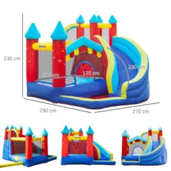 Outsunny Bouncy Castle With Pool 13 Outsunny Bouncy Castle With Pool -OUTSUNNY Store sUja1217f010139bd jpg