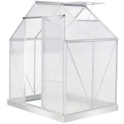 Outsunny Walk-In Greenhouse 6 X 4 Ft