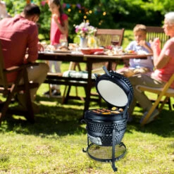 Outsunny Cast Iron Ceramic Kamado Charcoal BBQ Oven -OUTSUNNY Store tgoab617dc2f872d4 fec36819 d1e2 4ee9 860a ea58f60849b4