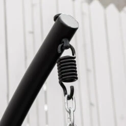 Outsunny Rattan Hanging Egg Chair Black 18 Outsunny Rattan Hanging Egg Chair Black -OUTSUNNY Store uQxd4d1801c81fd76 jpg