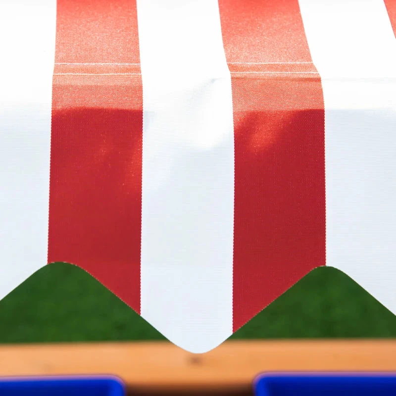 Outsunny Children's Wooden Sandbox With Cover - Wood 9 Outsunny Children's Wooden Sandbox With Cover - Wood - Image 9