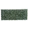 Outsunny Artificial Leaf Trellis - Dark Green 2.4m X 1m