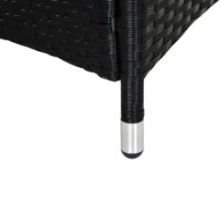 Outsunny Rattan Lounge Set With Side Table - Black -OUTSUNNY Store w464a617fbab4acc3 jpg