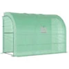 Outsunny Lean To Greenhouse 300L X 150W X 215Hcm - Green