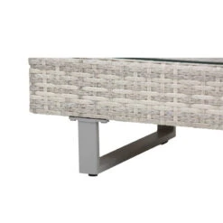 Outsunny Rattan Wicker Corner Sofa Set - Light Grey -OUTSUNNY Store wVD4401821a22d00e jpg