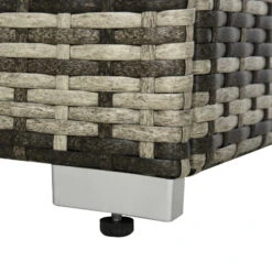 Outsunny Rattan Sofa Set With Chez Lounge And Coffee Table - Grey -OUTSUNNY Store y3ua191863a96da09 jpg