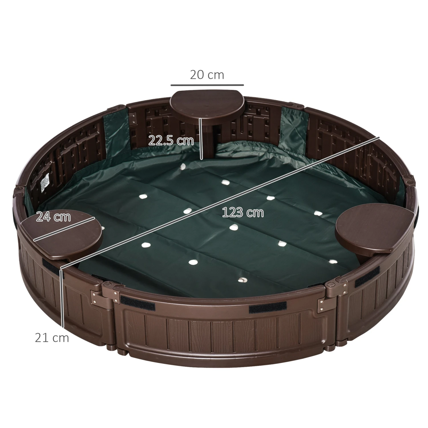 Outsunny Sandbox 3 Outsunny Sandbox - Image 3