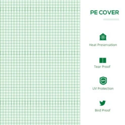 Outsunny Mini Greenhouse 119 X 60 X 60 Cm - Green -OUTSUNNY Store ySGa0917e7a564862 jpg