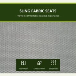 Outsunny Swing Bench - Grey -OUTSUNNY Store z7Tc2917ea3d13933