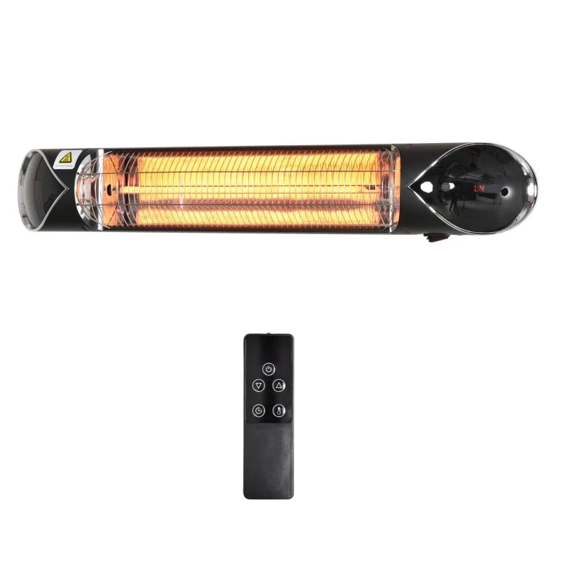Outsunny 2000W Electric Patio Heater Wall Mounted Heater 1 Outsunny 2000W Electric Patio Heater Wall Mounted Heater