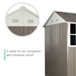 OUTSUNNY Garden Storage Shed -OUTSUNNY Store zZT7e817dc1d3764c 0258e587 d15c 4d89 93c9 a617c30bb629