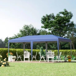 Outsunny Pop Up Gazebo 6m X 3m - Blue 12 Outsunny Pop Up Gazebo 6m X 3m - Blue -OUTSUNNY Store ziu6ff18586300935 jpg