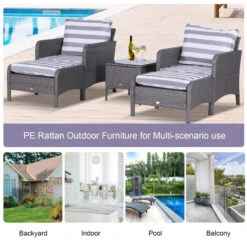 Outsunny Outdoor Rattan 2 Seater With Footstools - Dark Grey 17 Outsunny Outdoor Rattan 2 Seater With Footstools - Dark Grey -OUTSUNNY Store zkH75617eecc299ca jpg